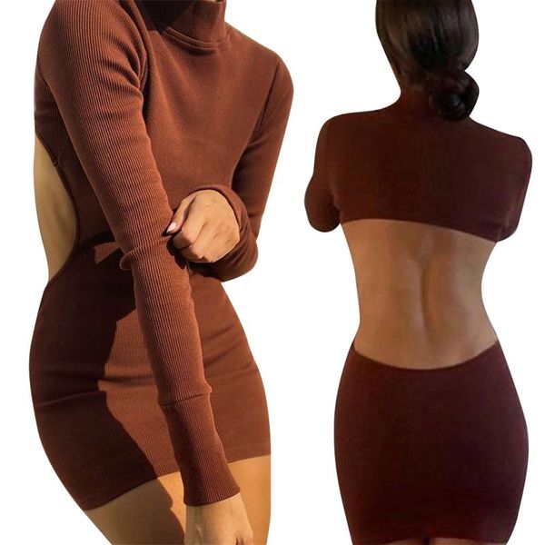 casual dresses 2021 fashion long sleeve women's dress ladies backless knitted hollow out skinny mini club party elegant pencil, Black;gray
casual dresses 2021 fashion long sleeve women's dress ladies backless knitted hollow out skinny mini club party elegant pencil, Black;gray