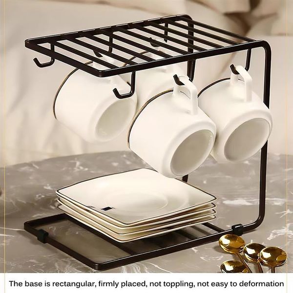 kitchen storage & organization multiple coffee cup rack 6 hooks art glass tea organizer marc holder
kitchen storage & organization multiple coffee cup rack 6 hooks art glass tea organizer marc holder