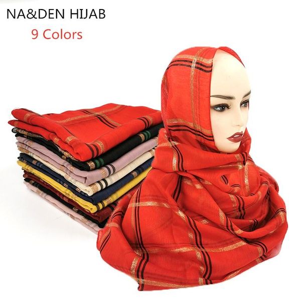 scarves silk scarf women spring and summer plaid gold black line solid color long female shawl hair hijab 10pcs/ lot, Blue;gray
scarves silk scarf women spring and summer plaid gold black line solid color long female shawl hair hijab 10pcs/ lot, Blue;gray