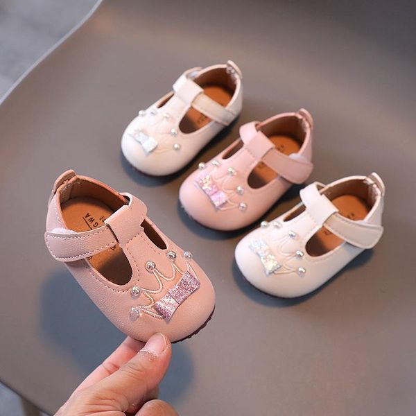 first walkers autumn infant toddler shoes baby girls crown princess soft bottom non-slip children kids comfortable
first walkers autumn infant toddler shoes baby girls crown princess soft bottom non-slip children kids comfortable