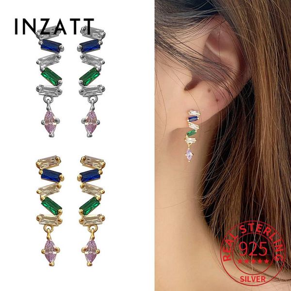 stud inzareal 925 sterling silver zircon pendant chain tassel 14k gold earrings for women party fine jewelry cute accessories, Golden;silver
stud inzareal 925 sterling silver zircon pendant chain tassel 14k gold earrings for women party fine jewelry cute accessories, Golden;silver