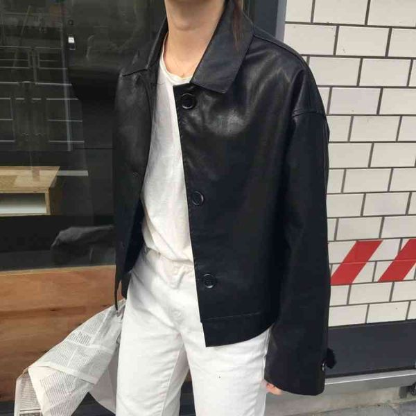 women's jackets colorfaith autumn winter leather outerwear high street oversized faux wild short jk7963 tj41, Black;brown
women's jackets colorfaith autumn winter leather outerwear high street oversized faux wild short jk7963 tj41, Black;brown