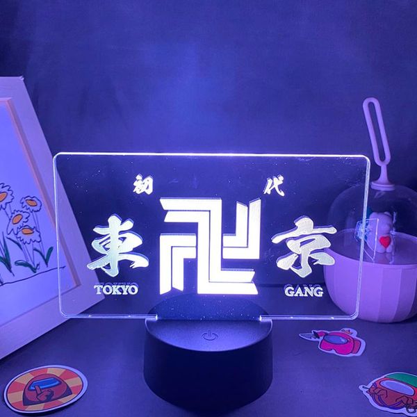 night lights anime tokyo revengers 3d led lave lamp neon light birthday gift for friends kids kawaii room decor manga
night lights anime tokyo revengers 3d led lave lamp neon light birthday gift for friends kids kawaii room decor manga