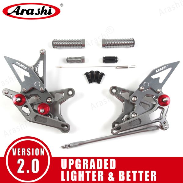 arashi ( version 2.0 ) adjustable rearsets footrests footpegs foot peg for kawasaki zx6r zx-6r zx636 2009 - 2020 2015 2016 2017 2018 2019
arashi ( version 2.0 ) adjustable rearsets footrests footpegs foot peg for kawasaki zx6r zx-6r zx636 2009 - 2020 2015 2016 2017 2018 2019