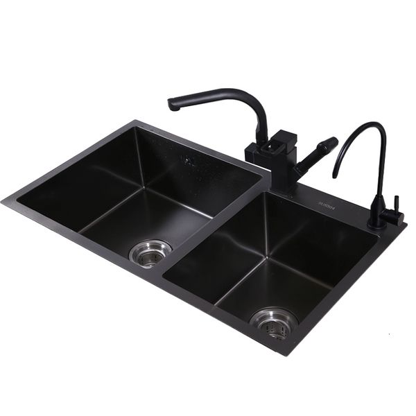 2021 new sinks with tap nano 304 stainless steel manual kitchen sink black double bowls md286 l5z6
2021 new sinks with tap nano 304 stainless steel manual kitchen sink black double bowls md286 l5z6