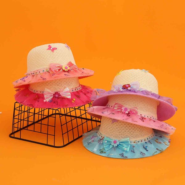 summer sunscreen children's mesh big edge straw love girl beach hat sunshade fisherman's hat, Yellow
summer sunscreen children's mesh big edge straw love girl beach hat sunshade fisherman's hat, Yellow