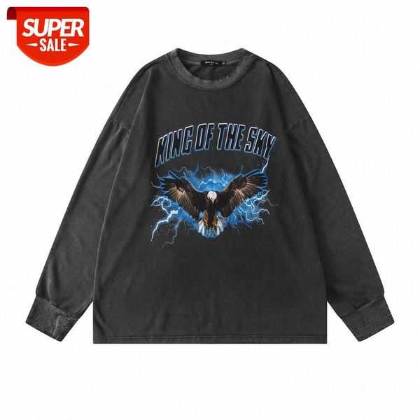 hedging all-match youth collarless made old wash water eagle men and women round neck frayed long-sleeved sweater #hg5g, Black
hedging all-match youth collarless made old wash water eagle men and women round neck frayed long-sleeved sweater #hg5g, Black