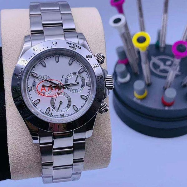 automatic deenu1-new men's mechanical watch black ceramic bezel 40mm fashion white disc bracelet folding clasp work full-featured clock, Slivery;golden
automatic deenu1-new men's mechanical watch black ceramic bezel 40mm fashion white disc bracelet folding clasp work full-featured clock, Slivery;golden