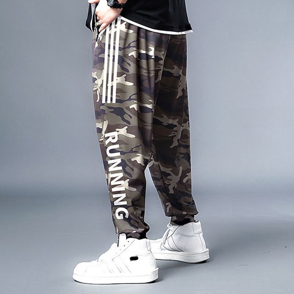 men's harem pants plus sizes casual loose camouflage long trousers elastic waist with drawstring hip hop style street wear 7xl, Black
men's harem pants plus sizes casual loose camouflage long trousers elastic waist with drawstring hip hop style street wear 7xl, Black