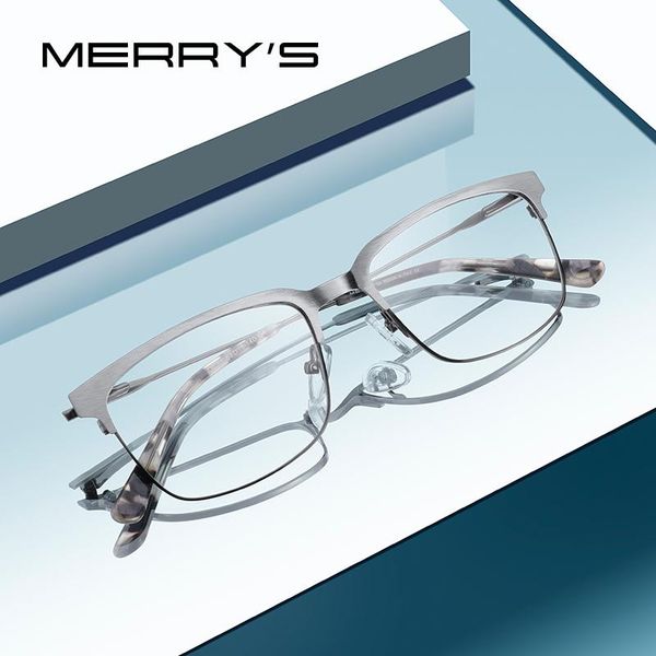 fashion sunglasses frames merrys design classic men titanium alloy optical glasses women ultralight square myopia prescription eyeglasses s2, Black
fashion sunglasses frames merrys design classic men titanium alloy optical glasses women ultralight square myopia prescription eyeglasses s2, Black