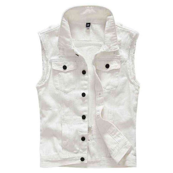 new brand vest male denim vintage sleeveless washed jeans waistcoat man cowboy ripped jacket casual men size m-5xl, Black;white
new brand vest male denim vintage sleeveless washed jeans waistcoat man cowboy ripped jacket casual men size m-5xl, Black;white