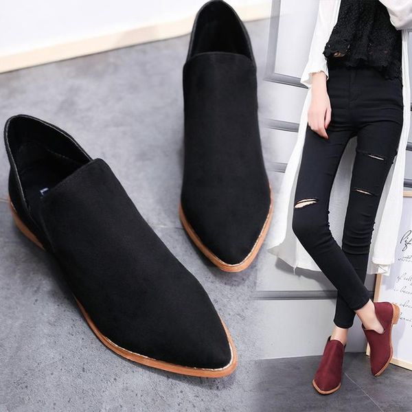 boots women single ladies pointed large size fashion wear booties autunm and winter shoes 2021 plus 35-41, Black
boots women single ladies pointed large size fashion wear booties autunm and winter shoes 2021 plus 35-41, Black