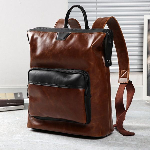 backpack 2021 korean academic style retro postman pack