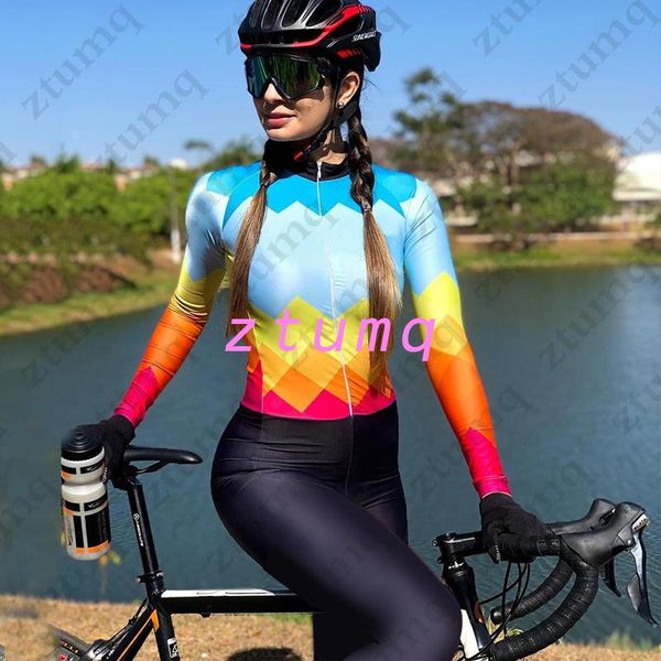 racing sets autumn arrival cycling monkey female long sleeve jumpsuit triathlon coverall bicycle jersey mtb bike riding, Black;blue
racing sets autumn arrival cycling monkey female long sleeve jumpsuit triathlon coverall bicycle jersey mtb bike riding, Black;blue