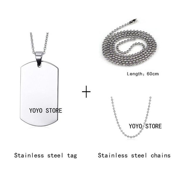 dog tag,id card selling in 2021 stainless steel military tag pendant with chains, necklace
dog tag,id card selling in 2021 stainless steel military tag pendant with chains, necklace
