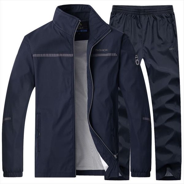 set autumn sportswear training men tracksuits 2 piece sports suit jacket pant sweatsuit male brand clothing, Gray
set autumn sportswear training men tracksuits 2 piece sports suit jacket pant sweatsuit male brand clothing, Gray
