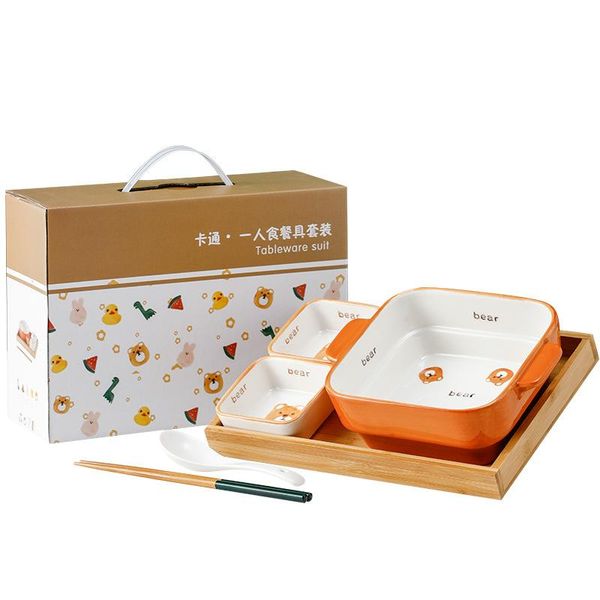 bowls kitchen creative hand-painted dishes set home cute ceramic bowl one person tableware gift box supplies
bowls kitchen creative hand-painted dishes set home cute ceramic bowl one person tableware gift box supplies