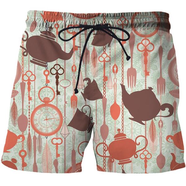 men's shorts summer man beach swim sports pants abstract geometry print fashion surfing short breathable male gym surf board swimsuit, White;black
men's shorts summer man beach swim sports pants abstract geometry print fashion surfing short breathable male gym surf board swimsuit, White;black