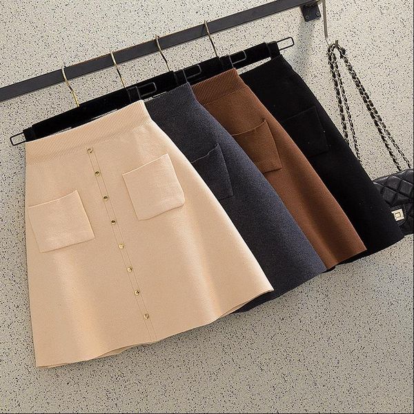 2020 new autumn winter korean knitted skirt woman a line mini skirt black short skirt women high waist knitted female
2020 new autumn winter korean knitted skirt woman a line mini skirt black short skirt women high waist knitted female