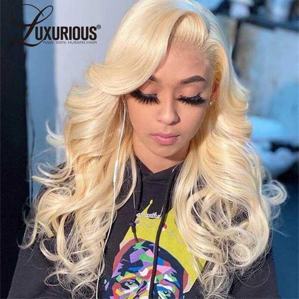 lace wigs 613 honey blonde 13x6 front wig human hair pre plucked with baby brazilian remy tpart 30 inch body wave, Black;brown
lace wigs 613 honey blonde 13x6 front wig human hair pre plucked with baby brazilian remy tpart 30 inch body wave, Black;brown