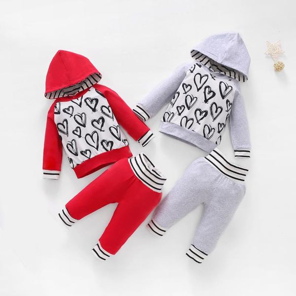 new spring autumn baby suit heart pattern pant 2pcs outfit baby girl clothes costumes for babies clothing for boys, White
new spring autumn baby suit heart pattern pant 2pcs outfit baby girl clothes costumes for babies clothing for boys, White