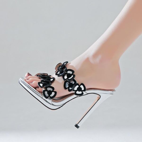 new summer women sandals thin high heels platform shoes woman gold silver dress party wedding gladiator sandals silppers 40, Black
new summer women sandals thin high heels platform shoes woman gold silver dress party wedding gladiator sandals silppers 40, Black