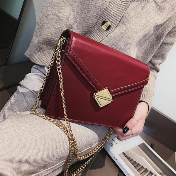 retro fashion lady square bag 2021 new pu leather women's designer luxury handbag lock chain shoulder messenger bag
retro fashion lady square bag 2021 new pu leather women's designer luxury handbag lock chain shoulder messenger bag