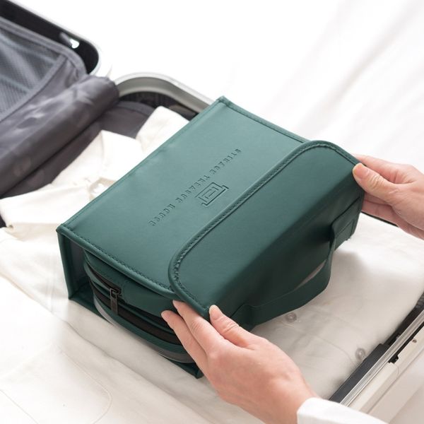 matte pu cosmetic for men and women on business travel toiletries storage detachable folding toiletries bag
matte pu cosmetic for men and women on business travel toiletries storage detachable folding toiletries bag