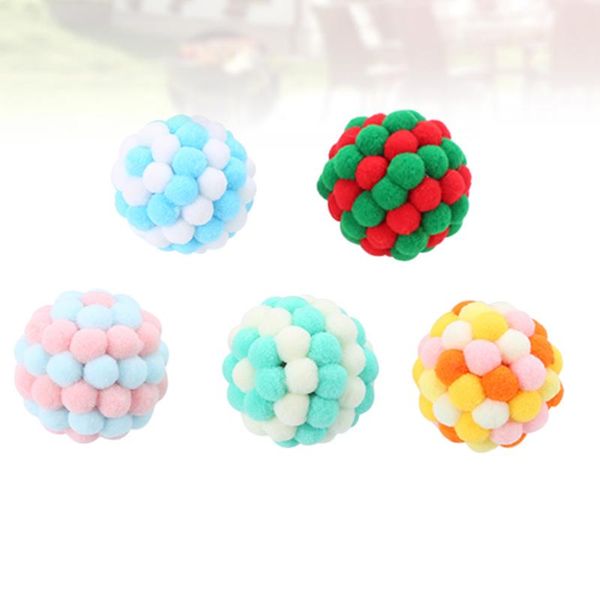 cat toys 5pcs colorful pet chasing plush scratching playing supplies (random color)
cat toys 5pcs colorful pet chasing plush scratching playing supplies (random color)