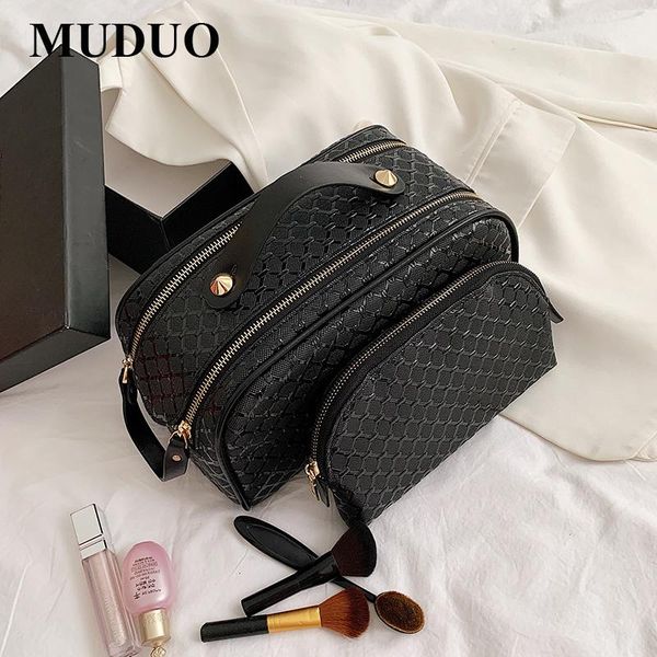 pu leather cosmetics bag women make up weave clutch woven knitting purse lady zipper pocket case organizer pouch 2 pcs bag set
pu leather cosmetics bag women make up weave clutch woven knitting purse lady zipper pocket case organizer pouch 2 pcs bag set