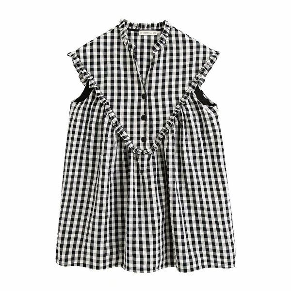 women vintage v neck plaid print casual loose mini dress ladies agaric lace decoration vestidos chic brand dresses ds3607 210302, Black;gray
women vintage v neck plaid print casual loose mini dress ladies agaric lace decoration vestidos chic brand dresses ds3607 210302, Black;gray