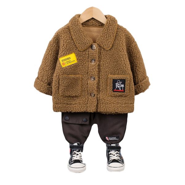 cute toddler kid boys clothes set turn-down collar single breasted children clothing sets for boys warm thicken baby outfit suit, White
cute toddler kid boys clothes set turn-down collar single breasted children clothing sets for boys warm thicken baby outfit suit, White