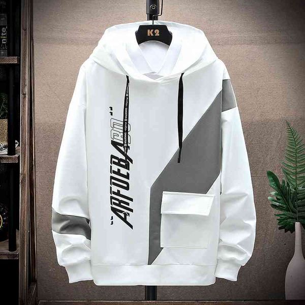 hooded sweater men's 2021 new spring korean loose long sleeve men's casual fashion brand, Black
hooded sweater men's 2021 new spring korean loose long sleeve men's casual fashion brand, Black