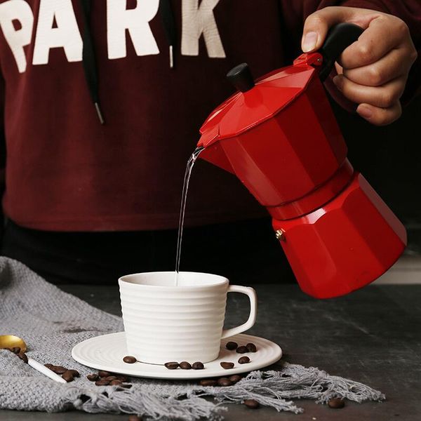 coffee pots matte textured pot aluminum moka maker percolator kitchen tools heatable italian espresso kettle bb50
coffee pots matte textured pot aluminum moka maker percolator kitchen tools heatable italian espresso kettle bb50