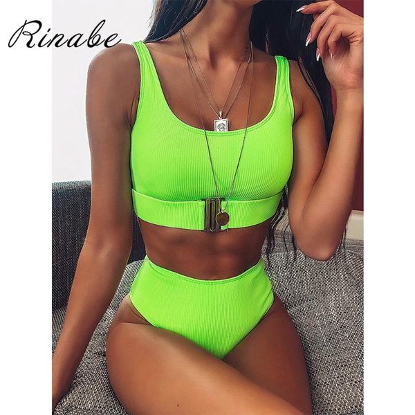 bikinis set high waist bikini women neon swimsuit female belt swimwear ribbed bathing suit solid 2021 biquini monokini
bikinis set high waist bikini women neon swimsuit female belt swimwear ribbed bathing suit solid 2021 biquini monokini