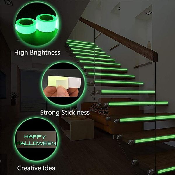 window stickers 3m luminous tape fluorescent night self-adhesive glow in dark safety film sticker security stage decor home decoration
window stickers 3m luminous tape fluorescent night self-adhesive glow in dark safety film sticker security stage decor home decoration