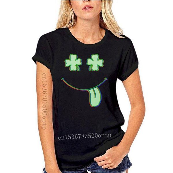 women's t-shirt woman tshirts custom male street style trippy shamrock smile funny design plus size xxxl men cotton tee shirt, White
women's t-shirt woman tshirts custom male street style trippy shamrock smile funny design plus size xxxl men cotton tee shirt, White