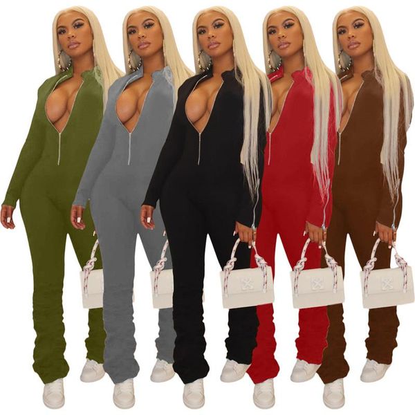 womens simple pure color v neck long sleeve skinny jumpsuits tight club party lady fashion sheath bodysuits, Black;white
womens simple pure color v neck long sleeve skinny jumpsuits tight club party lady fashion sheath bodysuits, Black;white