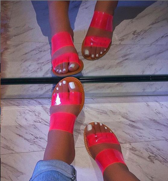 slippers fashion summer women slip-on jelly shoes beach pvc cut out ladies sandals outdoor holiday slides drop-, Black
slippers fashion summer women slip-on jelly shoes beach pvc cut out ladies sandals outdoor holiday slides drop-, Black
