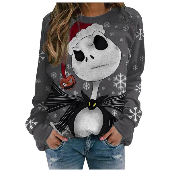 novelty sweatshirt women casual christmas printing raglan long sleeve shirts blouse autumn winter women's tracksuits, Black
novelty sweatshirt women casual christmas printing raglan long sleeve shirts blouse autumn winter women's tracksuits, Black