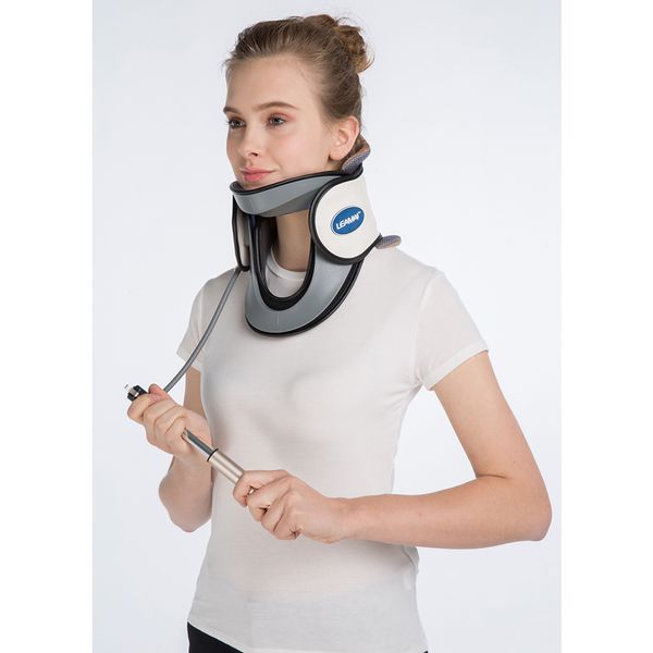 leamai air inflatable cervical collar neck traction tractor support massage pillow pain relief relax health care neck head stretscouts
leamai air inflatable cervical collar neck traction tractor support massage pillow pain relief relax health care neck head stretscouts