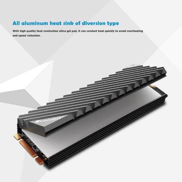 fans & coolings ssd heat sink heatsink for m2 2280 hard disk aluminum with thermal pad deskpc gasket
fans & coolings ssd heat sink heatsink for m2 2280 hard disk aluminum with thermal pad deskpc gasket