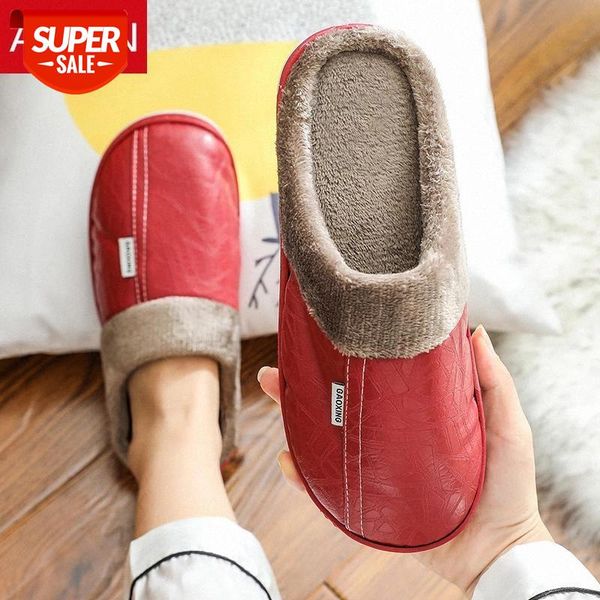 asifn home women faux fur slippers pu leather men warm winter shoes indoor non-slip slipper sepatu pria mules zapatos de mujer #s98z, Black
asifn home women faux fur slippers pu leather men warm winter shoes indoor non-slip slipper sepatu pria mules zapatos de mujer #s98z, Black