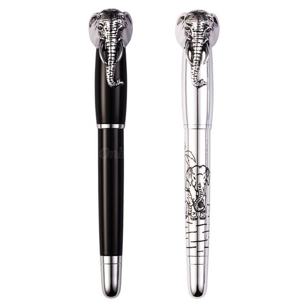 ballpoint pens fuliwen metal silver elephant head cap roller ball pen professional office stationery writing gift accessory, Blue;orange
ballpoint pens fuliwen metal silver elephant head cap roller ball pen professional office stationery writing gift accessory, Blue;orange