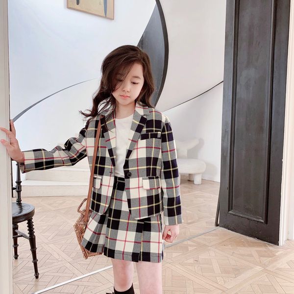 Preppy Style Kids Girls Set 2021 Spring Baby Jacket with Skirt 2pcs/suits Tops, As show
Preppy Style Kids Girls Set 2021 Spring Baby Jacket with Skirt 2pcs/suits Tops, As show