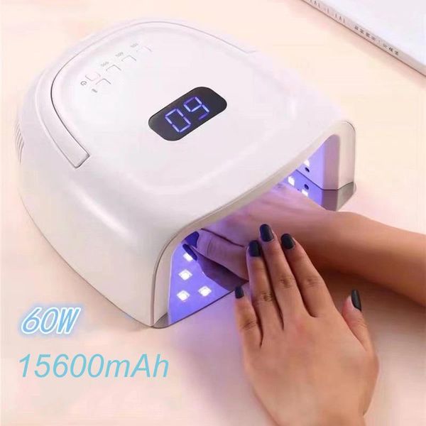 nail dryers high power rechargeable uv lamp wireless salon light 60w/48w led potherapy manicure lamps
nail dryers high power rechargeable uv lamp wireless salon light 60w/48w led potherapy manicure lamps