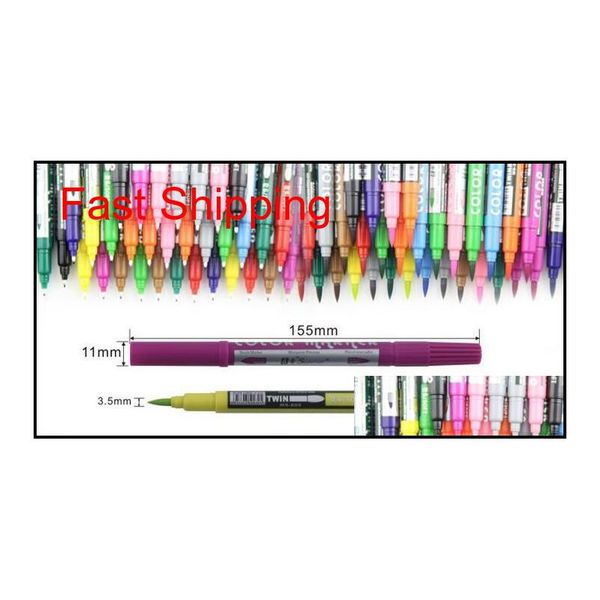 brush double color cartoon pen marker watercolors sketch hand-painted pen soft super brush broad twin tip manga ciao j4c8j 9ndz8, Black;red
brush double color cartoon pen marker watercolors sketch hand-painted pen soft super brush broad twin tip manga ciao j4c8j 9ndz8, Black;red