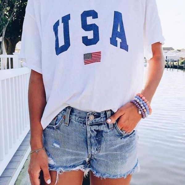 harajuku summer american letters print women's short sleeve women fun ins chic streetwear fashion casual graphic t-shirt, White
harajuku summer american letters print women's short sleeve women fun ins chic streetwear fashion casual graphic t-shirt, White