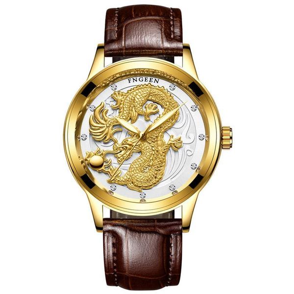 wristwatches fngeen creative dragon luxury fashion leather watch men quartz -watch casual male sport business wristwatch clock relogio m, Slivery;brown
wristwatches fngeen creative dragon luxury fashion leather watch men quartz -watch casual male sport business wristwatch clock relogio m, Slivery;brown