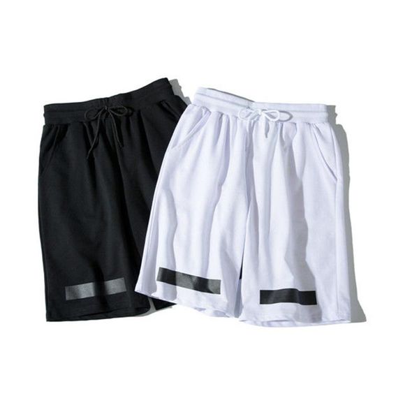men's shorts 2021 summer chic cotton loose five-point sports pants beach, White;black
men's shorts 2021 summer chic cotton loose five-point sports pants beach, White;black